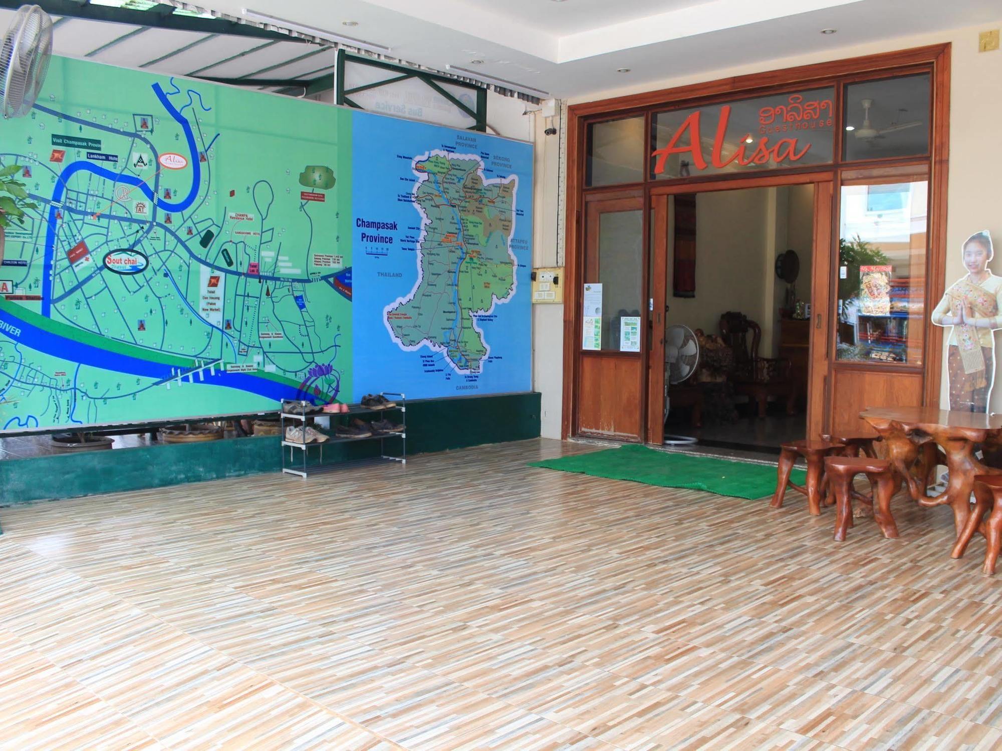 Alisa Guesthouse Pakse Exterior foto